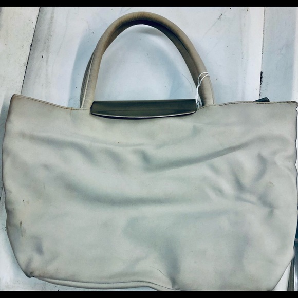 “Silver Blue” handbag with silver hardware - Picture 3 of 7